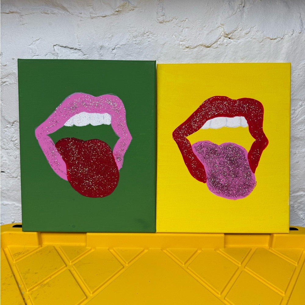 Colorful Pop Art Canvas Set